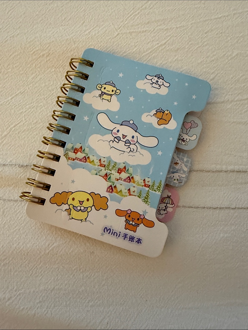 Cinnamoroll Mini Spiral Notebook